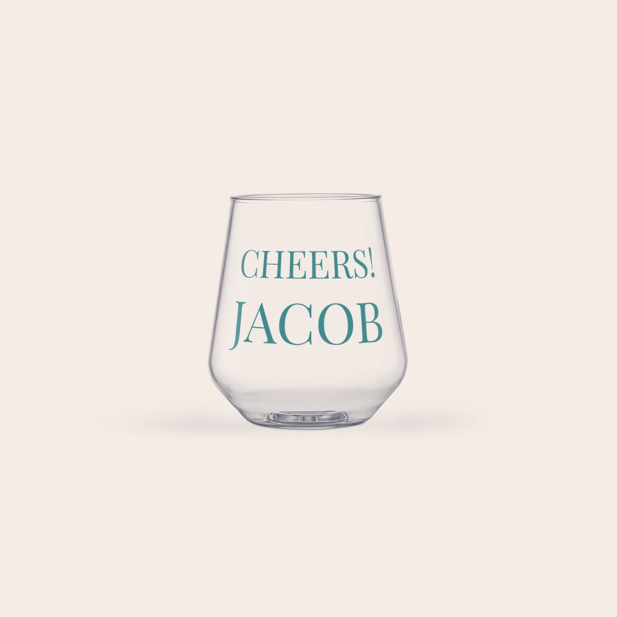 Water Glass - Plastic - Printed Water Glass - Plastic - Printed