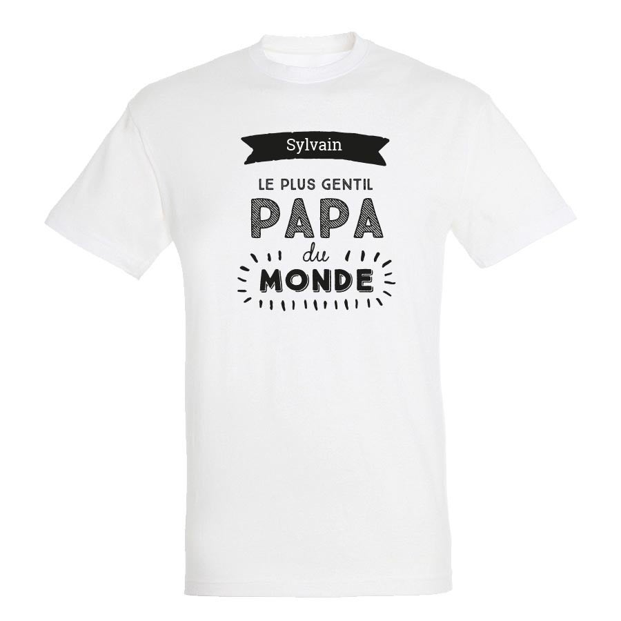 T-shirt personnalisé Fête des Pères