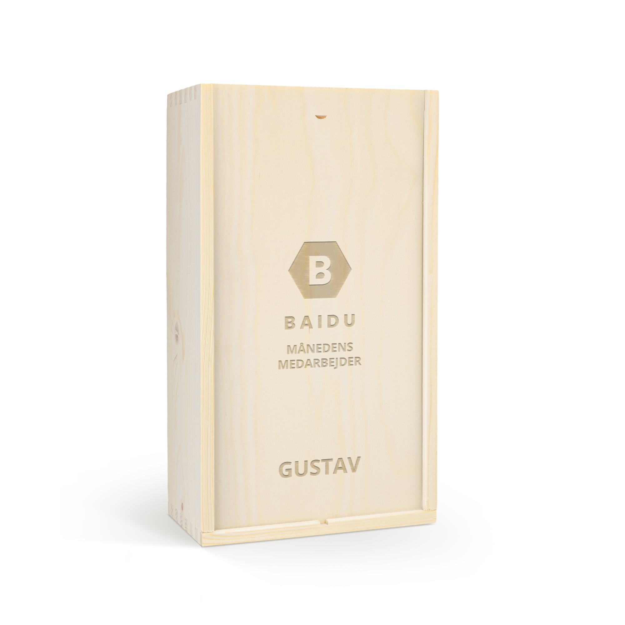 Whiskey i personlig trækasse - Jack Daniels Gentleman Jack Bourbon