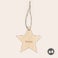 Engraved wooden Christmas star decoration Engraved wooden Christmas star decoration