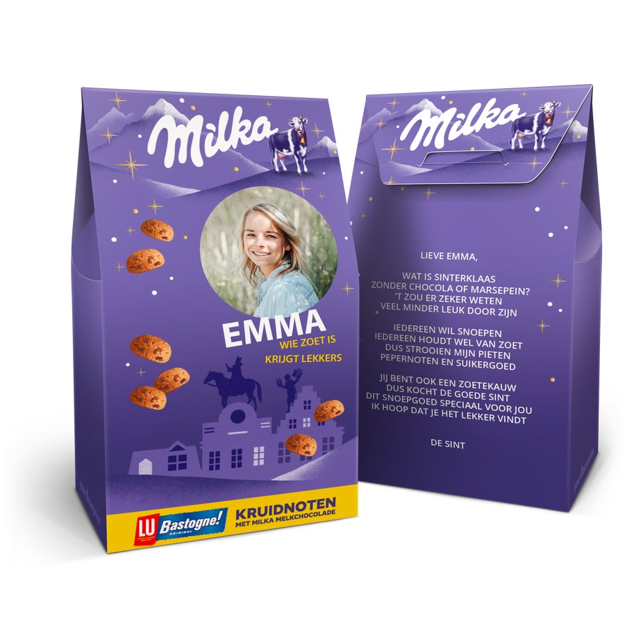 Milka kruidnoten personaliseren Milka kruidnoten personaliseren