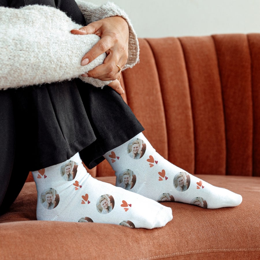 Socken bedrucken mit Foto | YourSurprise | Lange Socken