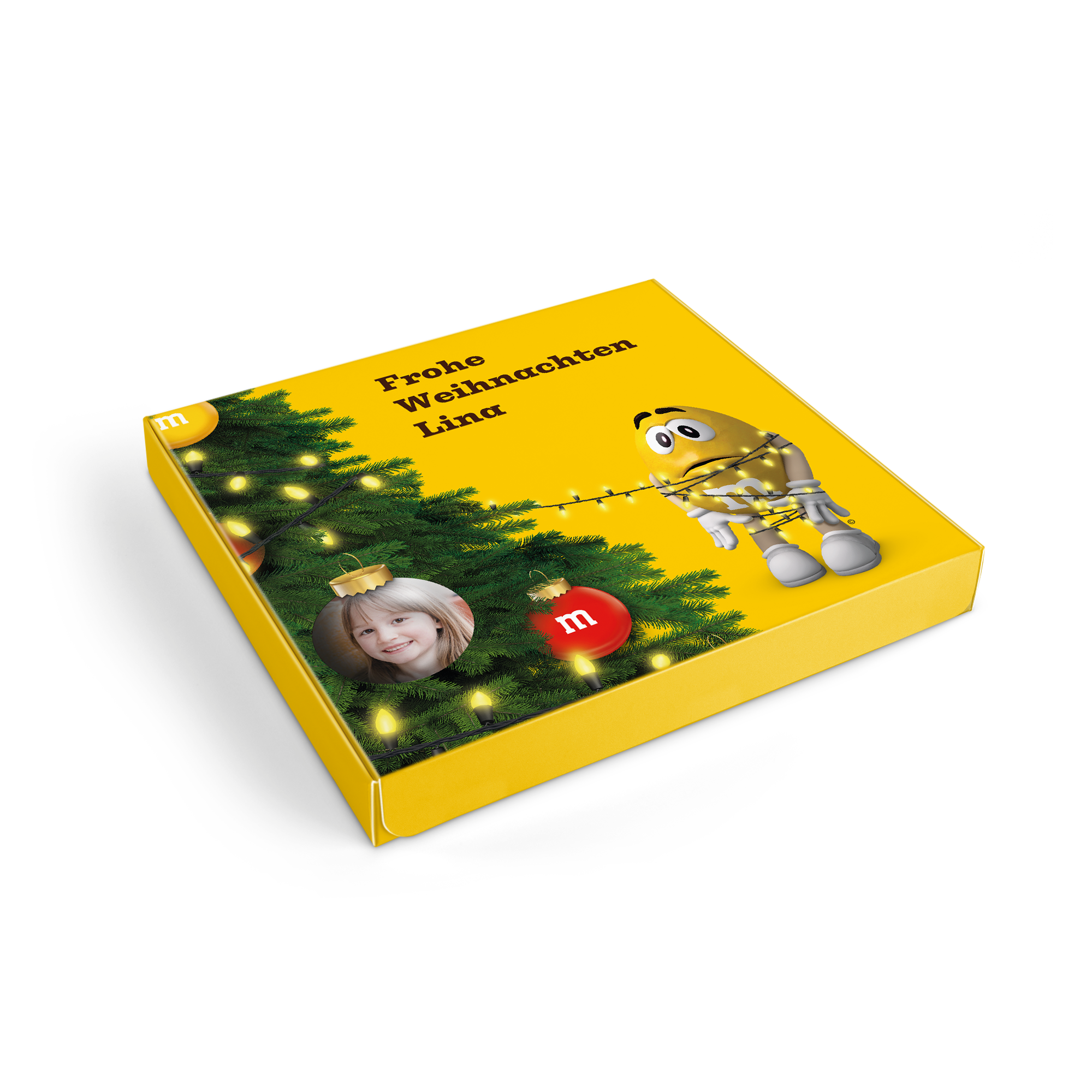 M&M's Geschenkbox personalisieren
