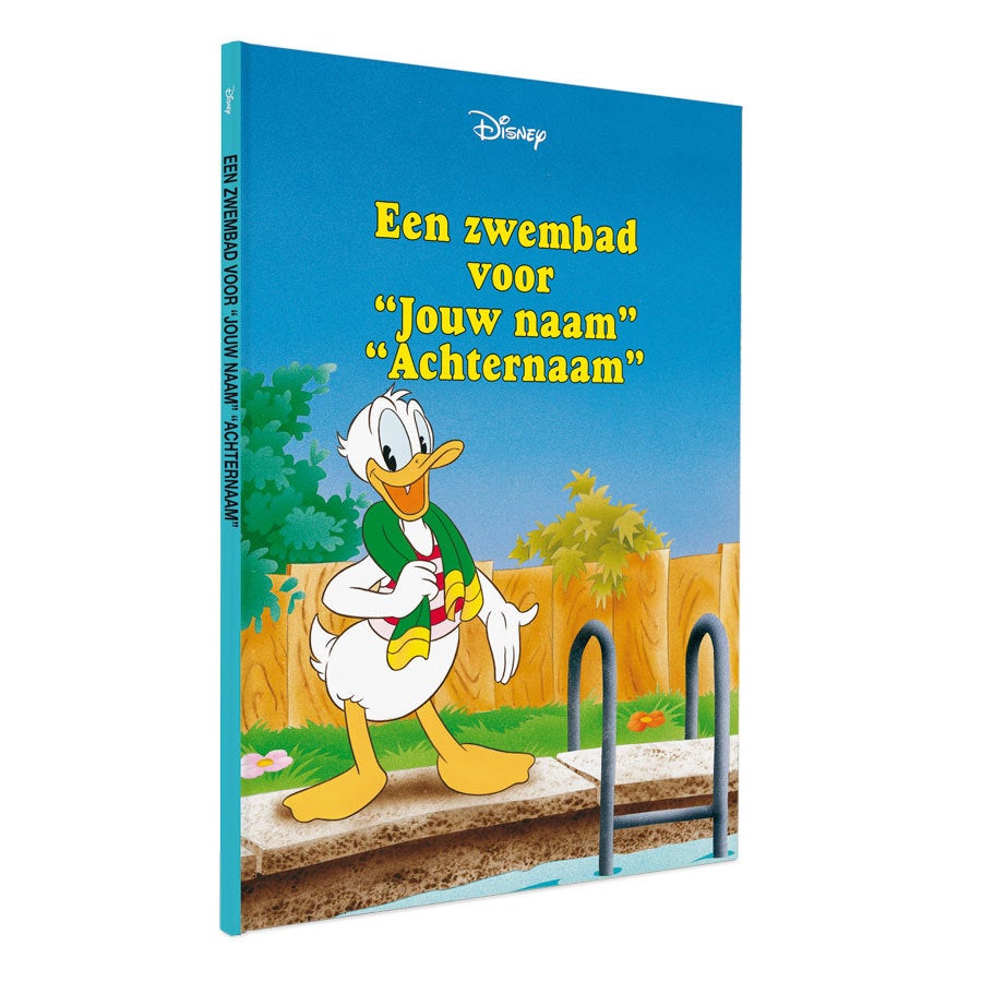 Boek met naam - Disney Donald Duck - Hardcover