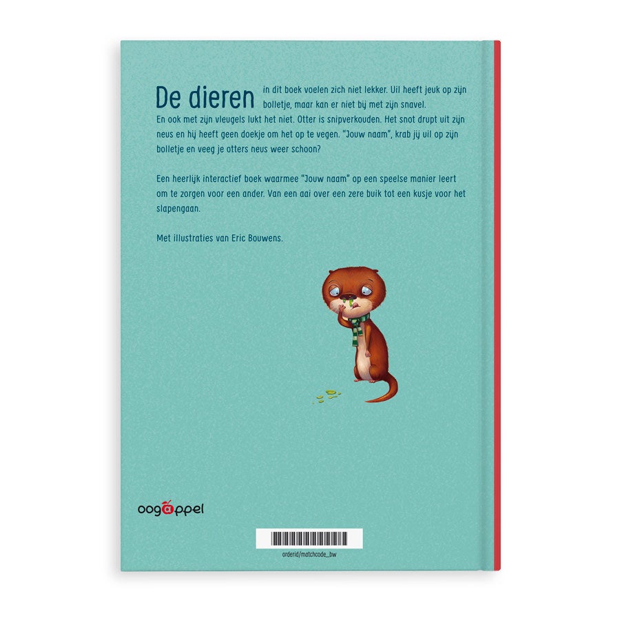 Boek met naam - De grote dierenvriend