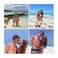 Instagram collage fotopaneler - 15x15 - Glanset (4 stk)