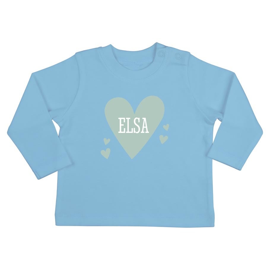 Personalised baby t shirt