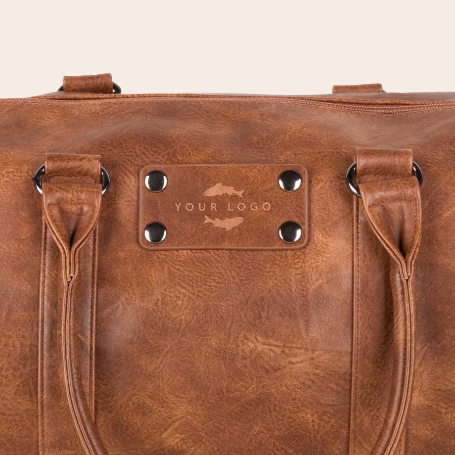 Borsone personalizzato in pelle PU Borsone personalizzato in pelle PU