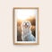 Personalised photo print with frame Personalised photo print with frame