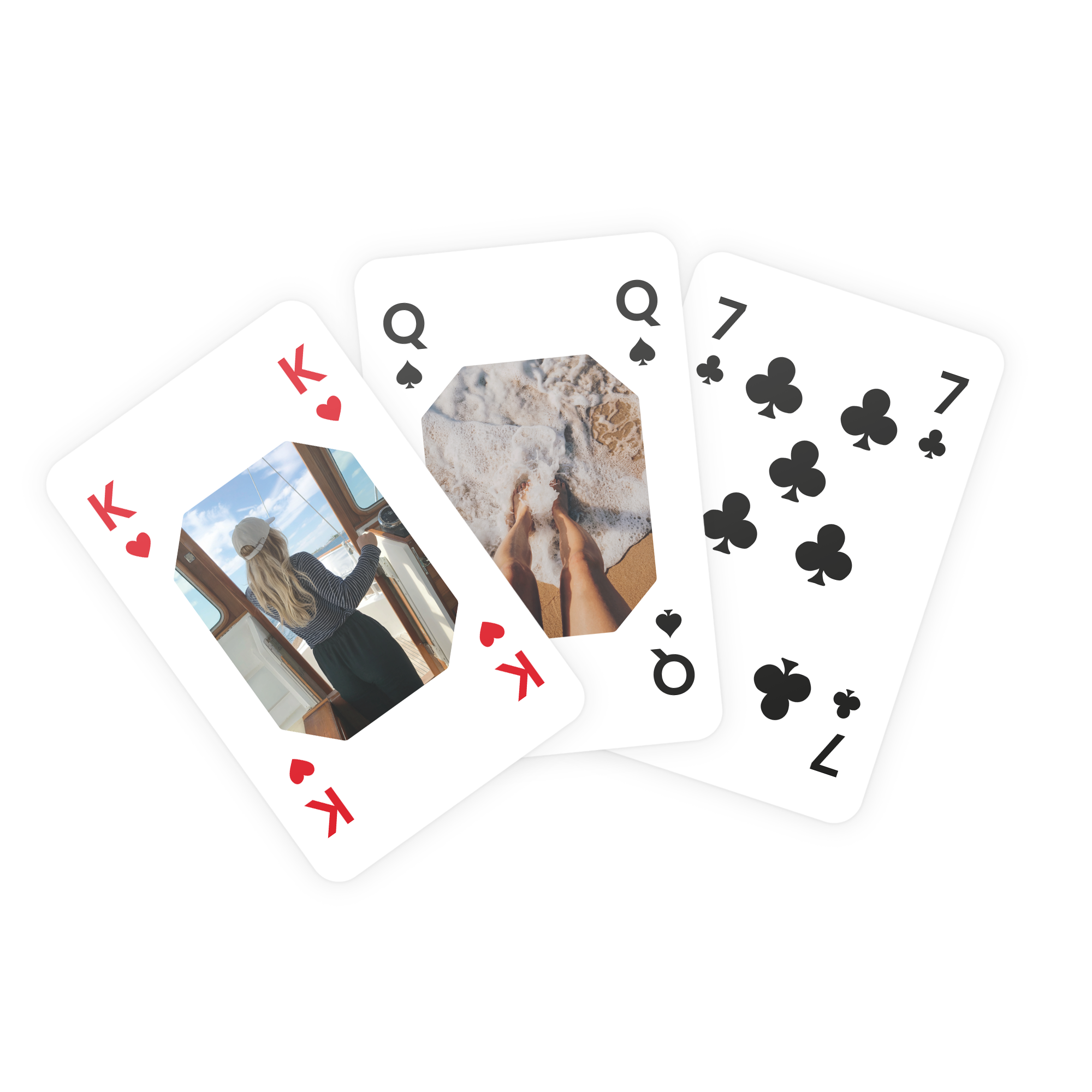 Jeu de cartes personnalisé