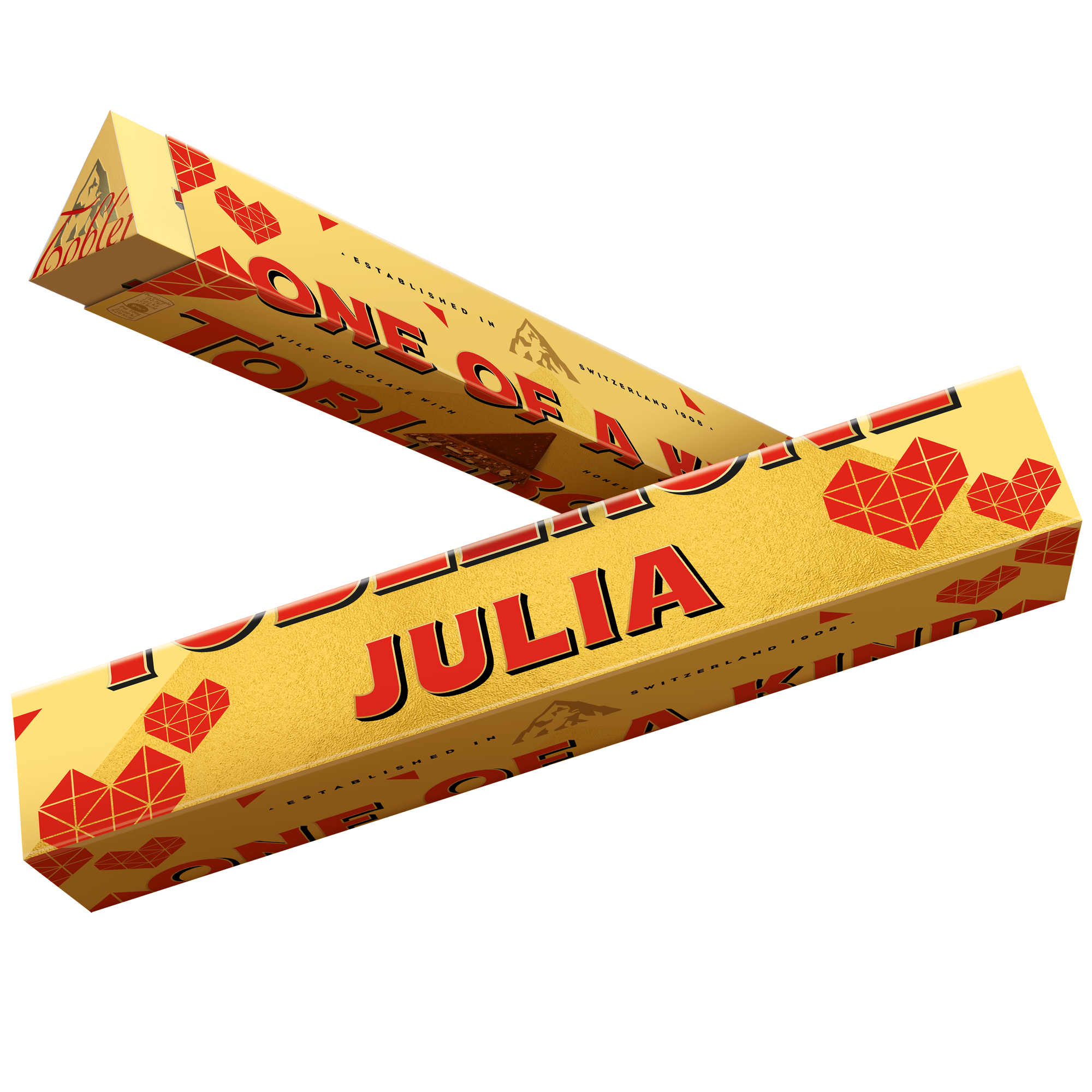 Toblerone-suklaa nimellä - Rakkaus