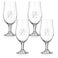 Beer glass on foot - set of 4