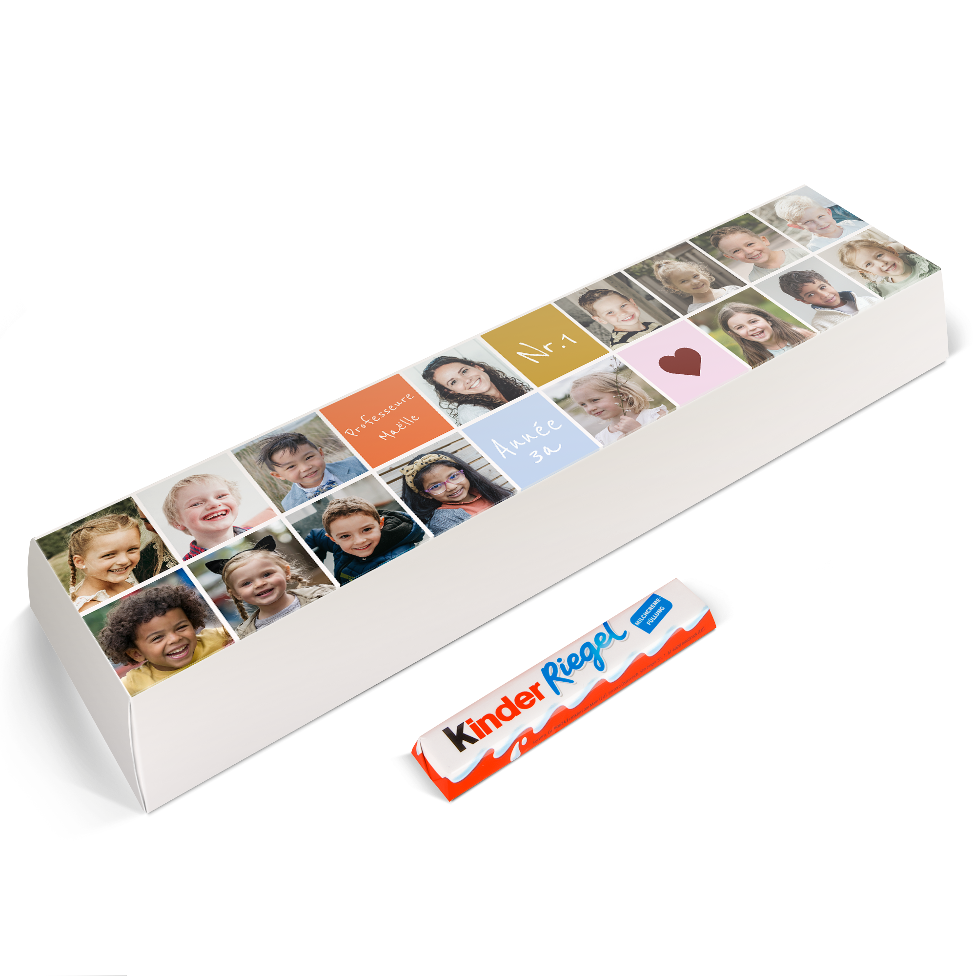 Barre kinder XXL personnalisée