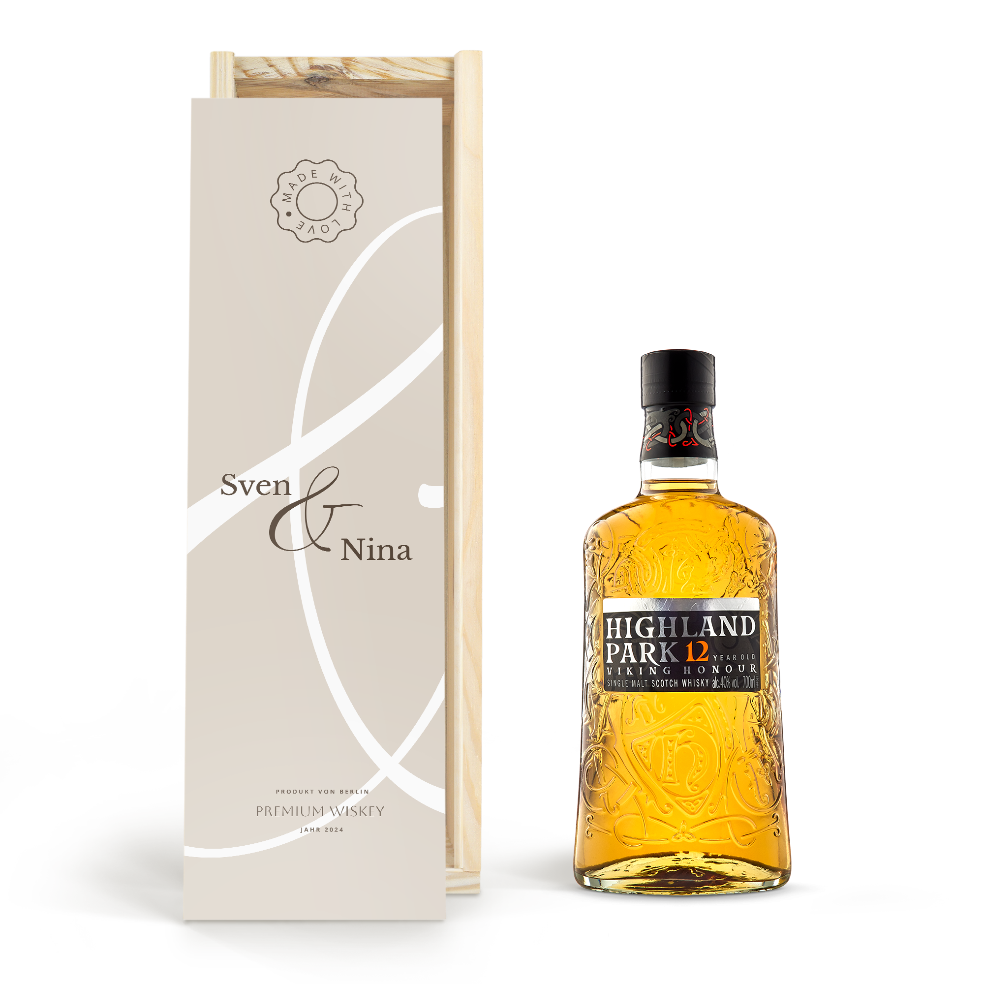 Whisky Highland Park 12 Years personalisieren