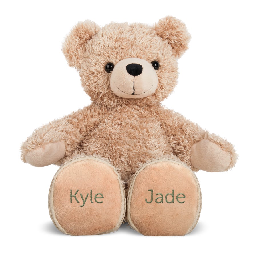Personalised cuddly toy - Bear - Embroidered - Wedding Personalised cuddly toy - Bear - Embroidered - Wedding