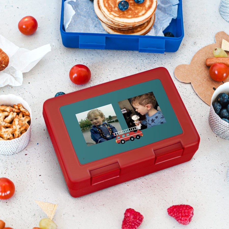 Broodtrommel met foto