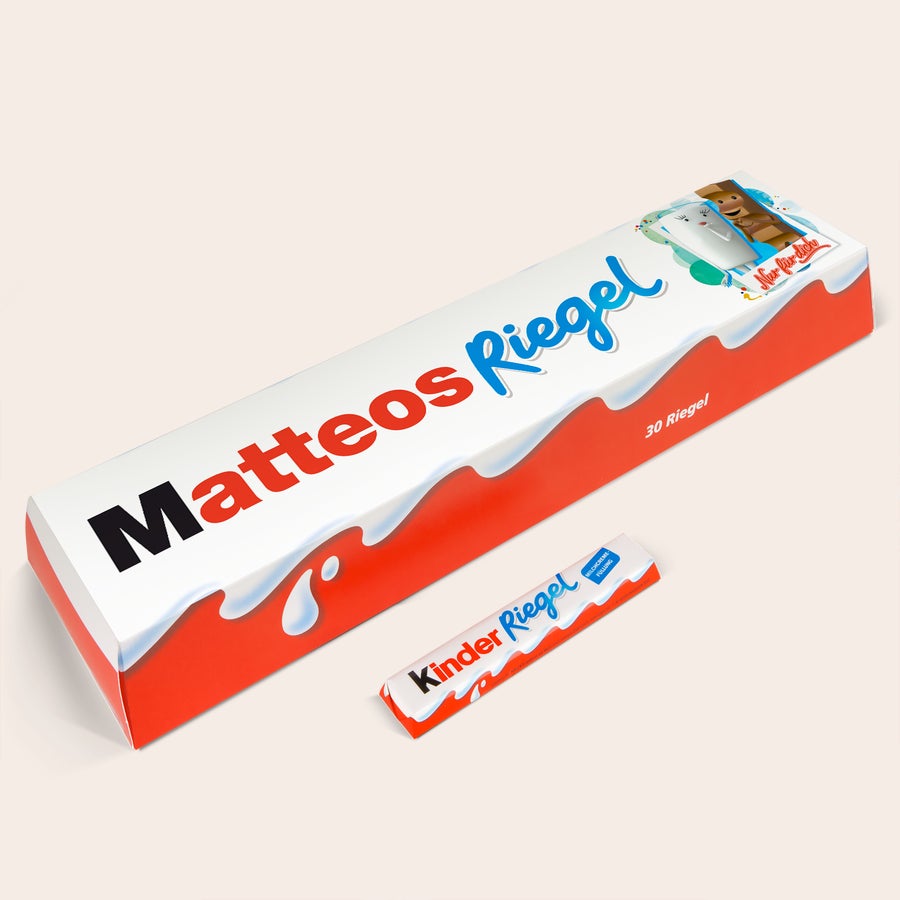 Personalisierte XXL-kinder Riegel Personalisierte XXL-kinder Riegel