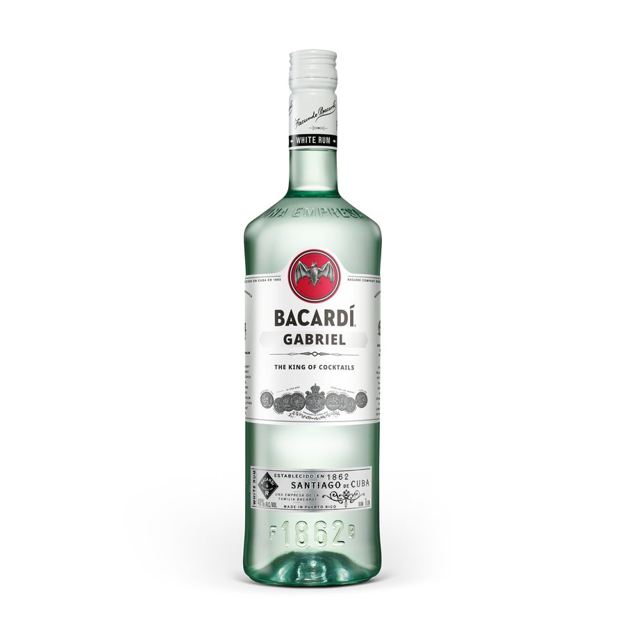 Rum z natisnjeno etiketo - Bacardi Carta Blanca 1L