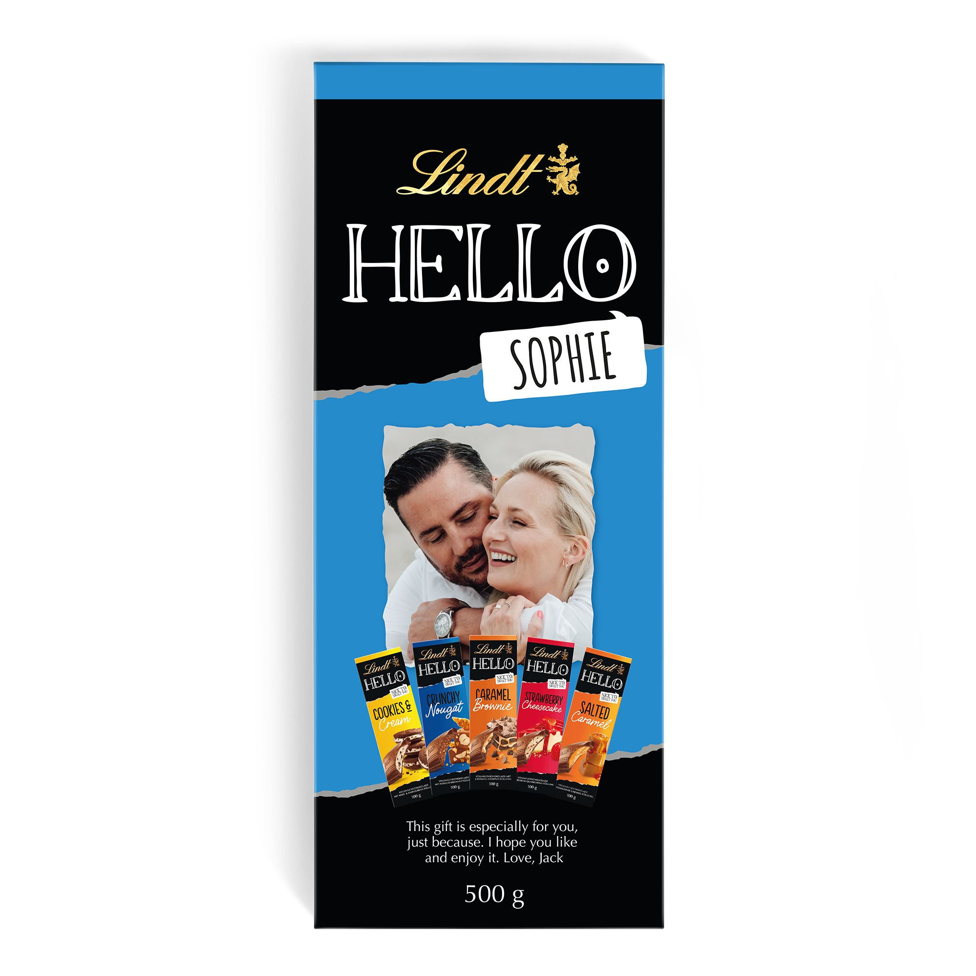 Barra de chocolate XL Lindt Hello