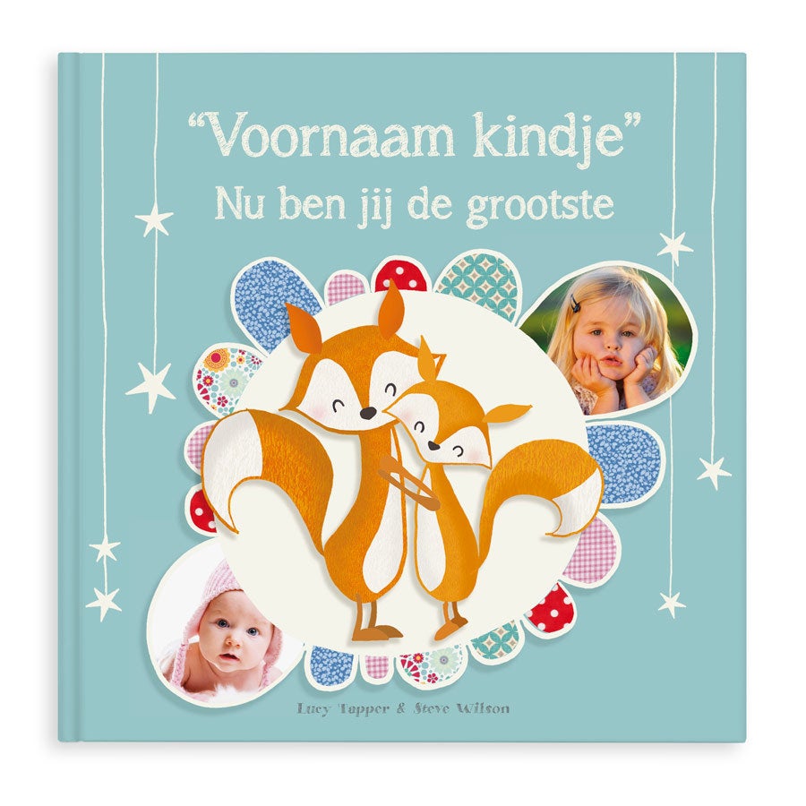 Boek met naam - Nu ben jij de grootste