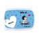 Lunch box - Love is... - Blanc