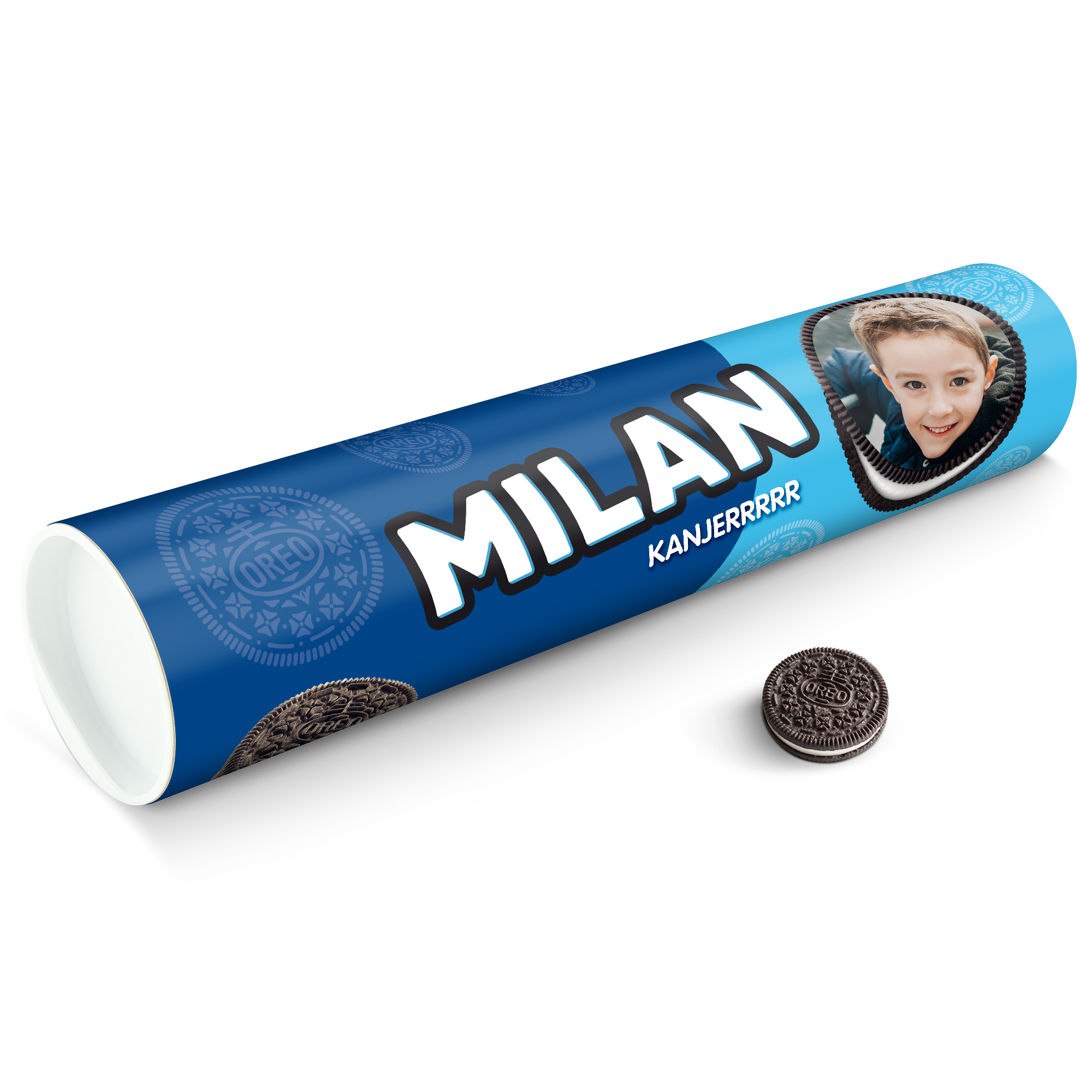 Mega Oreo Giftroll met naam & foto