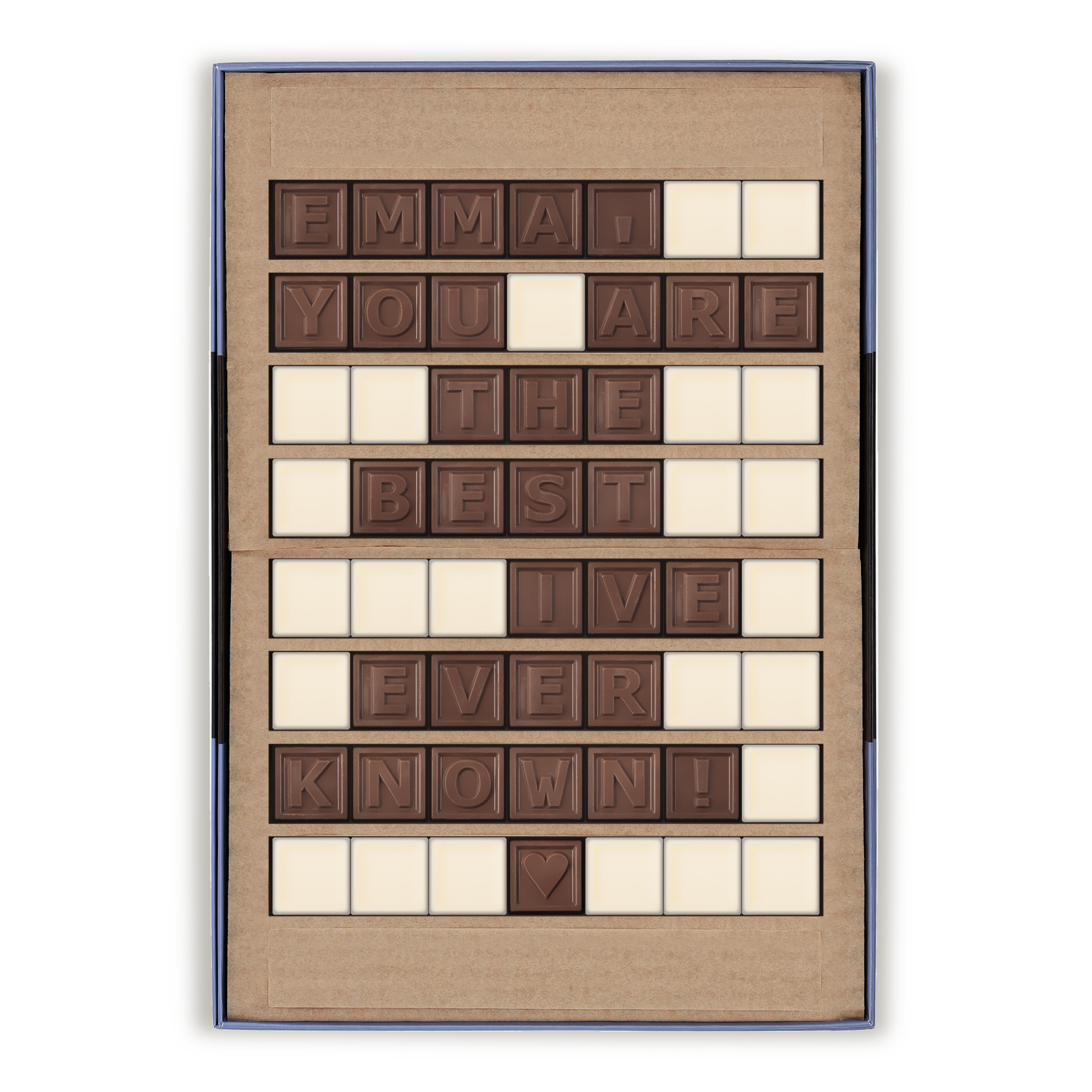 Chocotelegrama personalizado