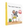 Book with name - The Diaper Book - XXL lift the flap book