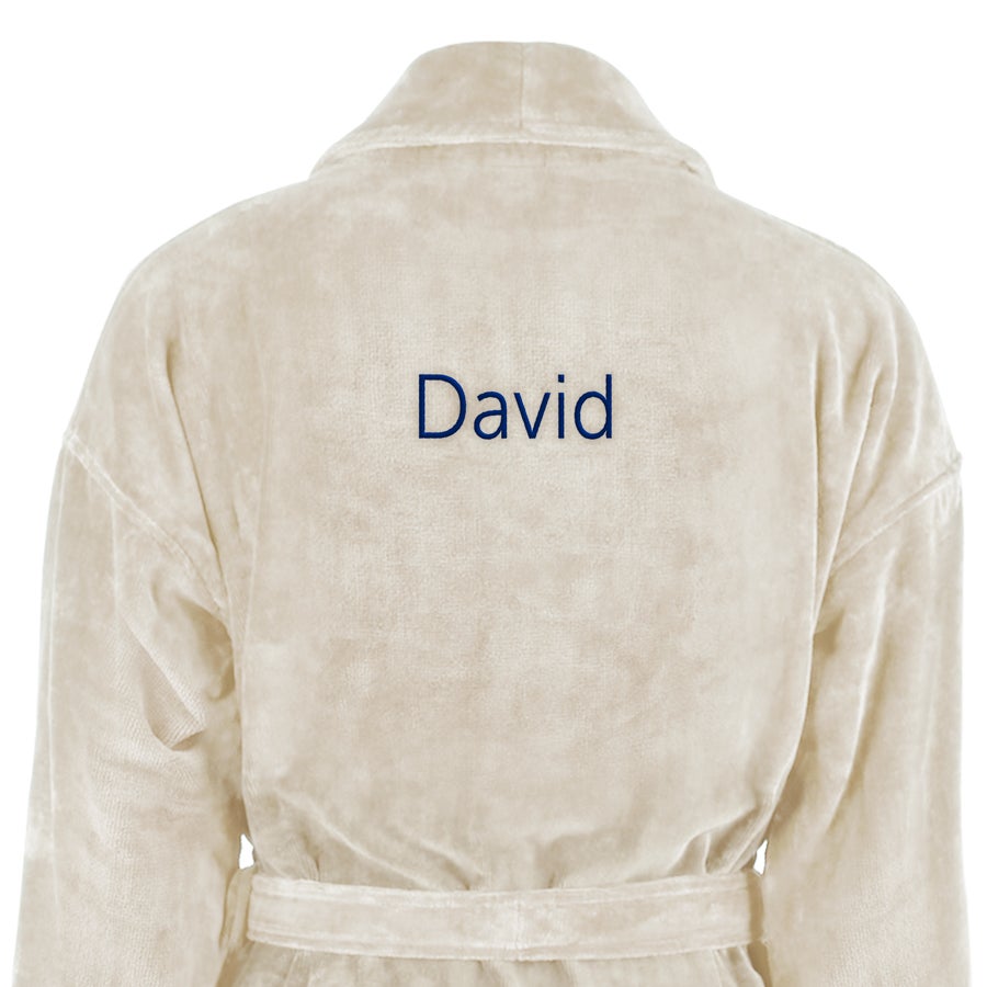 Badekåbe til mænd - Beige - L/XL