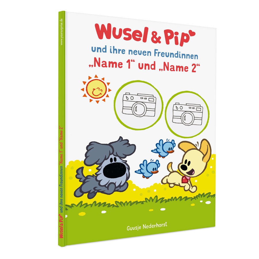 Personalisiertes Kinderbuch Geschwister/Zwillinge - Wusel & Pip