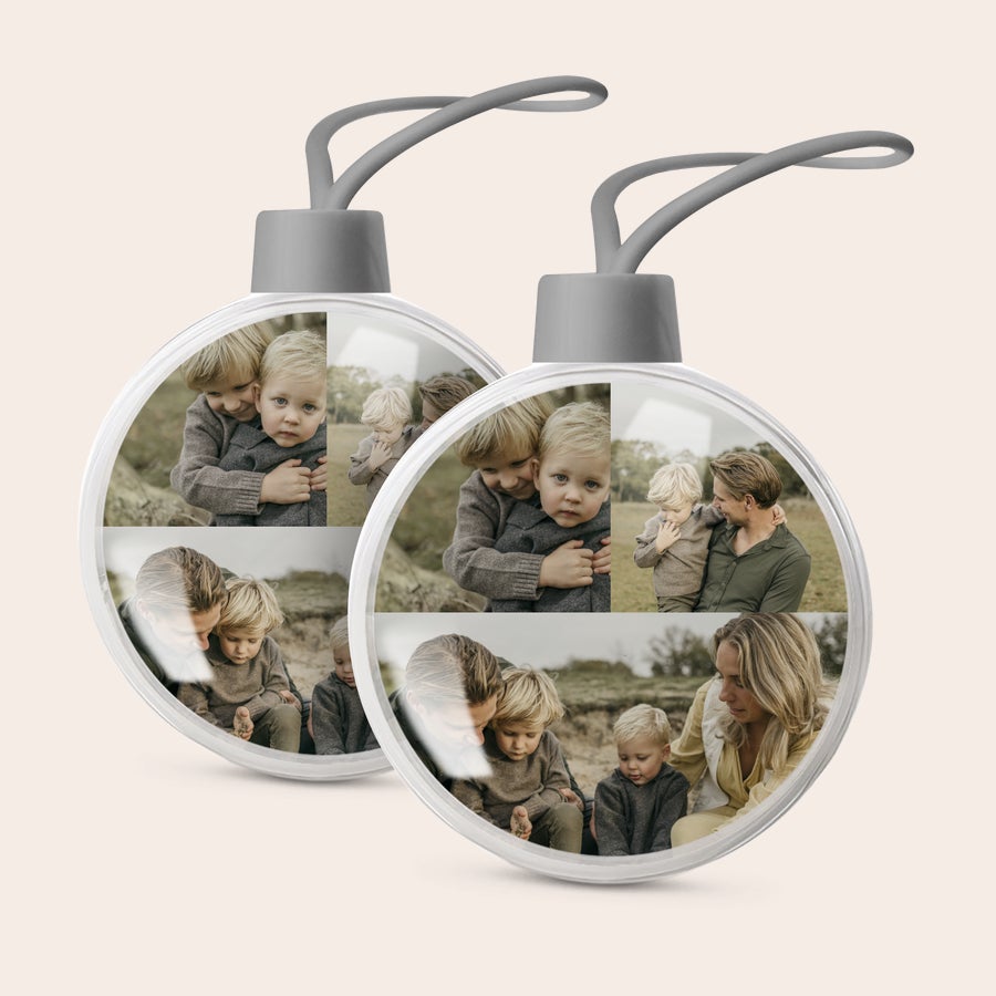 Weihnachtskugeln mit Foto Weihnachtskugeln mit Foto