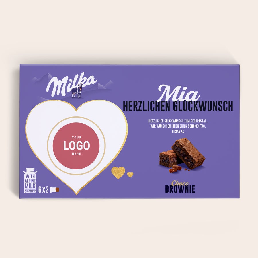 Personalisierte Milka Choco Brownie Personalisierte Milka Choco Brownie