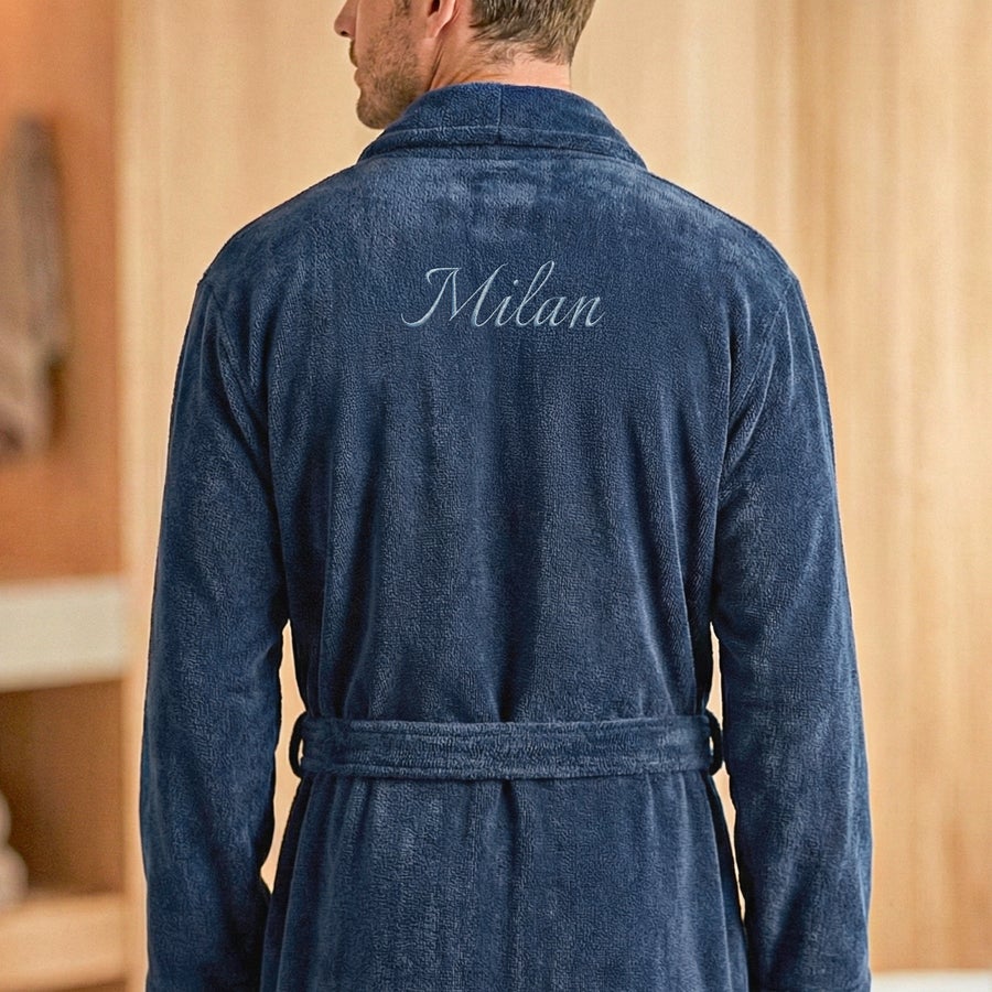 Badjas Heren met naam geborduurd Badjas Heren met naam geborduurd