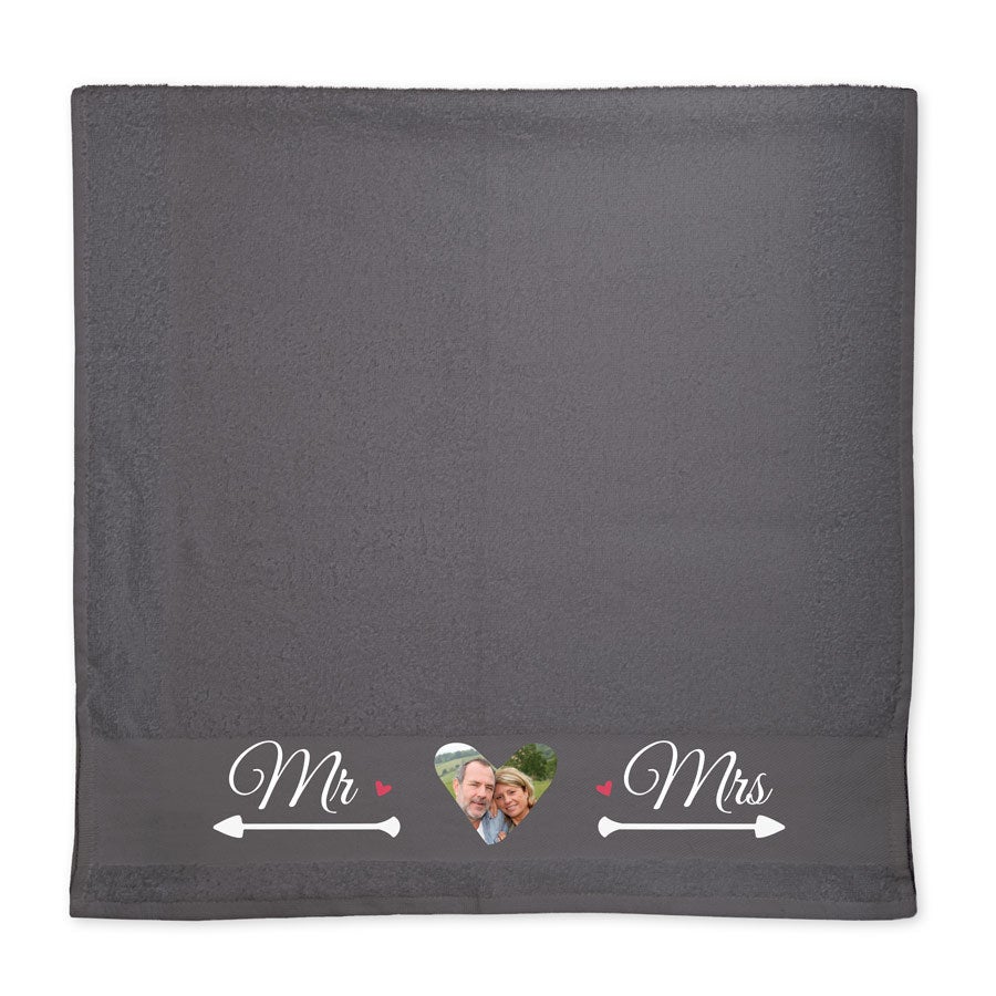 Serviette avec photo
