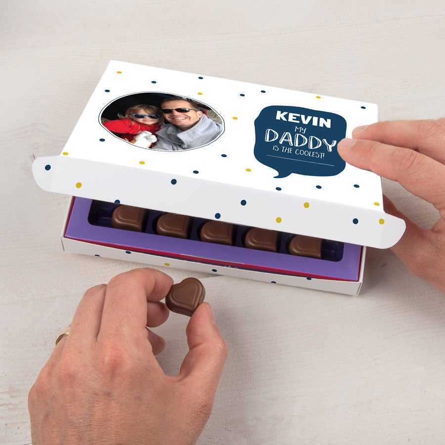 Caja de chocolates ¡I love Milka! - Día del Padre