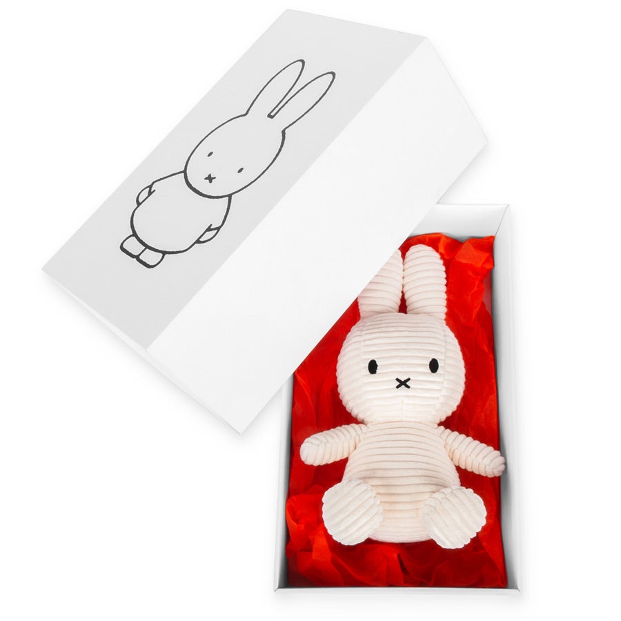 Miffy Geschenkset - Miffy Kuscheltier und Buch mit Namen