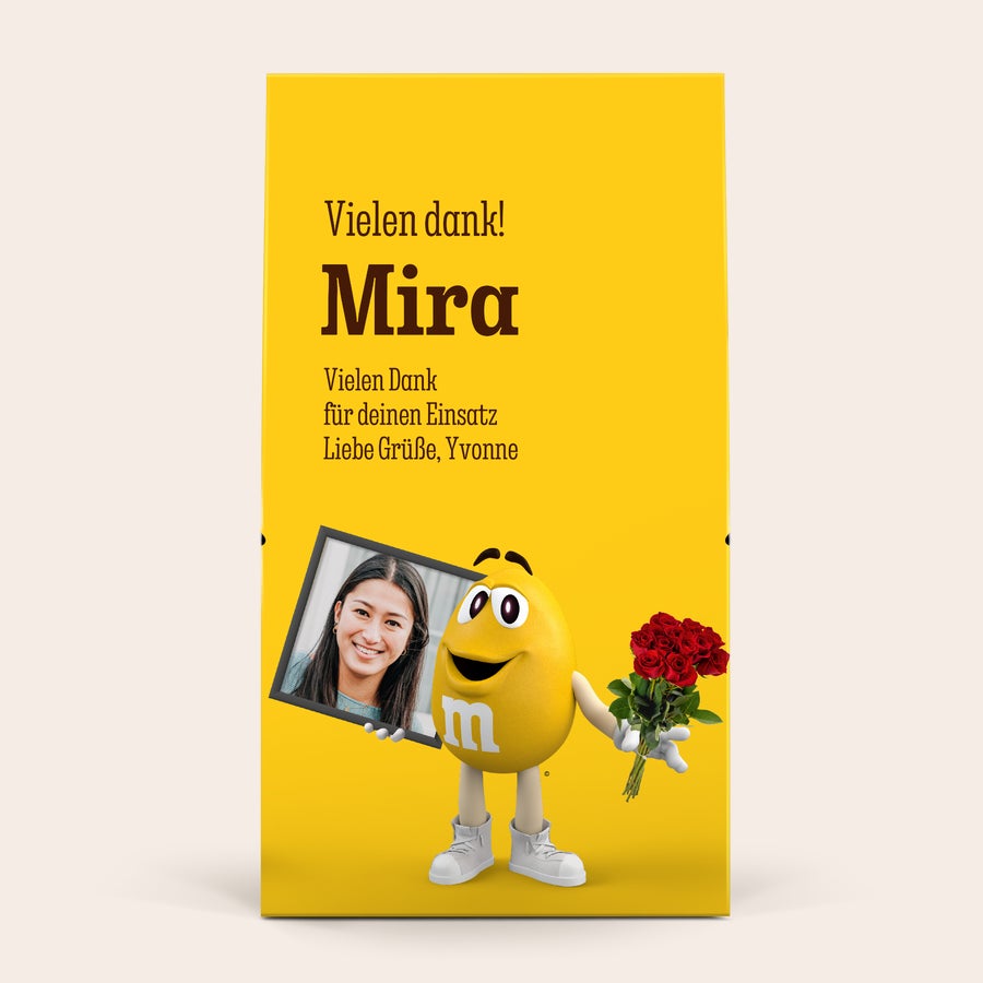 Personalisierte XL M&M's Geschenkbox - 6 Beutel (714 Gramm) Personalisierte XL M&M's Geschenkbox - 6 Beutel (714 Gramm)
