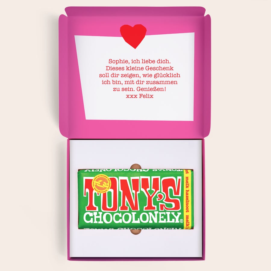 Tony's Chocolonely personalisieren - Tony's Chocolonely personalisieren -