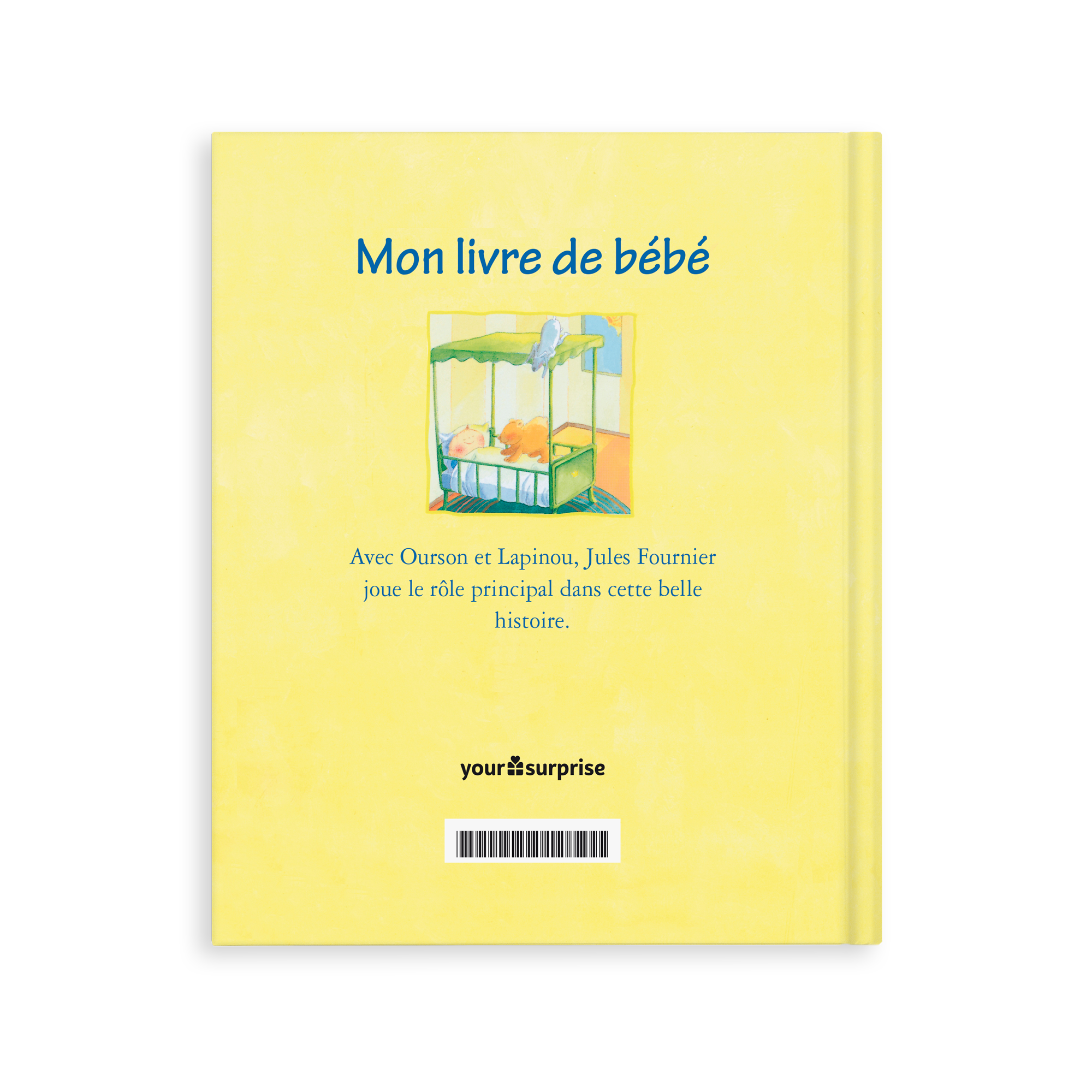 Mon livre de bébé - Livre personnalisé