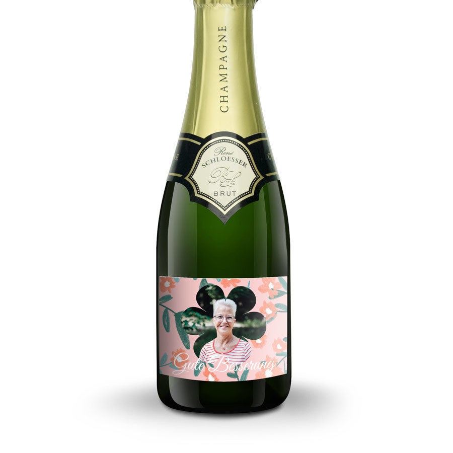 Champagner personalisieren - Rene Schloesser (375ml)