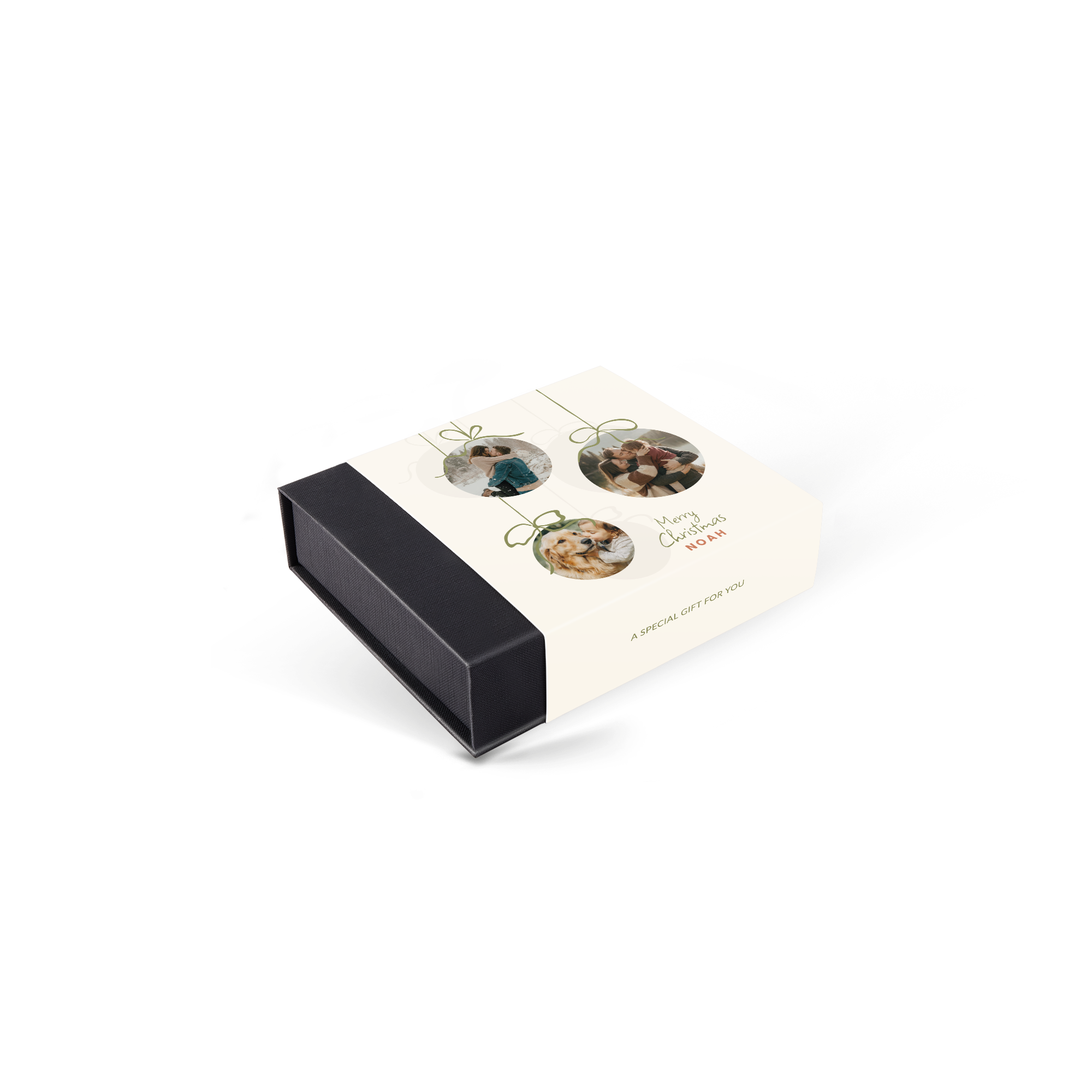 Luxe praline geschenkdoos - Kerst