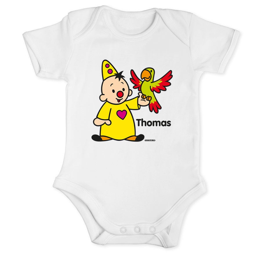 Bumba romper bedrukken - Wit - 62/68 Bumba romper bedrukken - Wit - 62/68