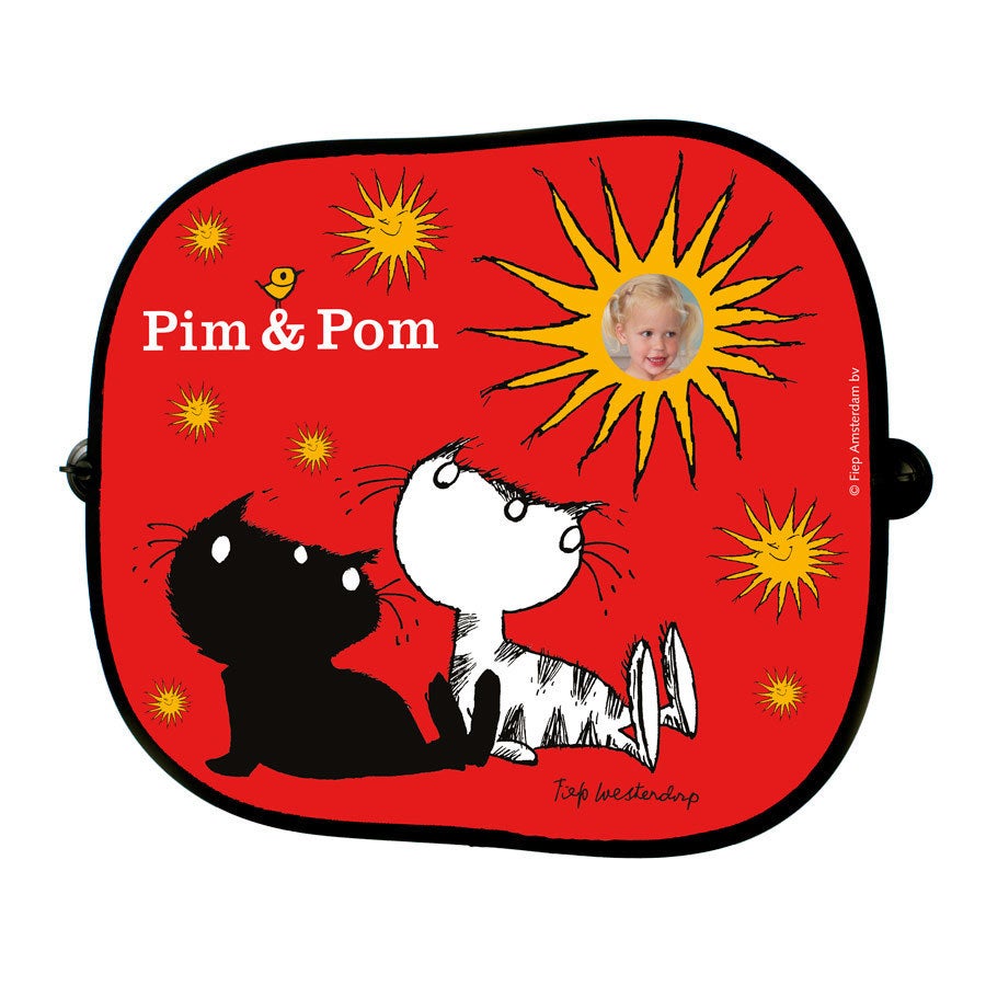 Pim & Pom zonneschermen bedrukken Pim & Pom zonneschermen bedrukken