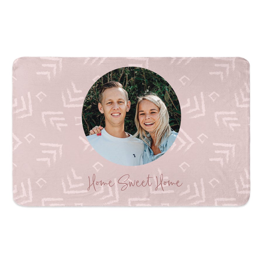 Personalised photo blanket