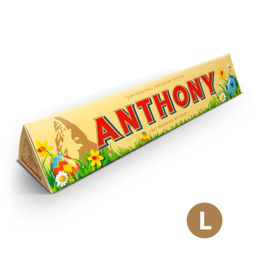 Toblerone de Pâques personnalisé - Entreprise Toblerone de Pâques personnalisé - Entreprise