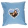 Personalised cushion case - Love - Blue