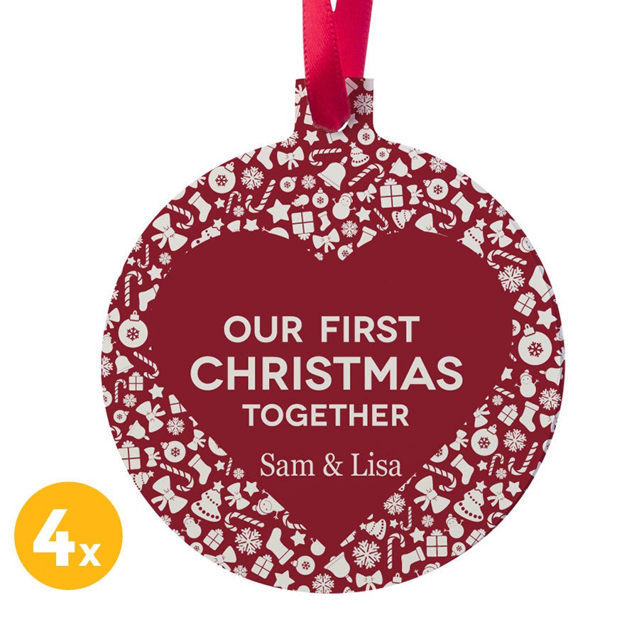 Christmas hanger aluminum - Ball (4)