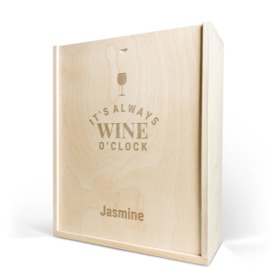 Personalised wine gift set - Maison de la Surprise Syrah