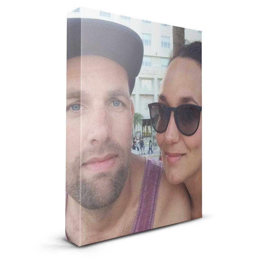 Personalised photo canvas