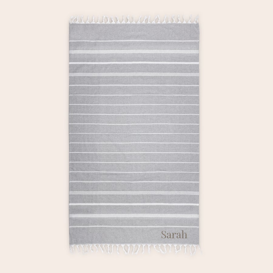 Personalised hammam towel Personalised hammam towel